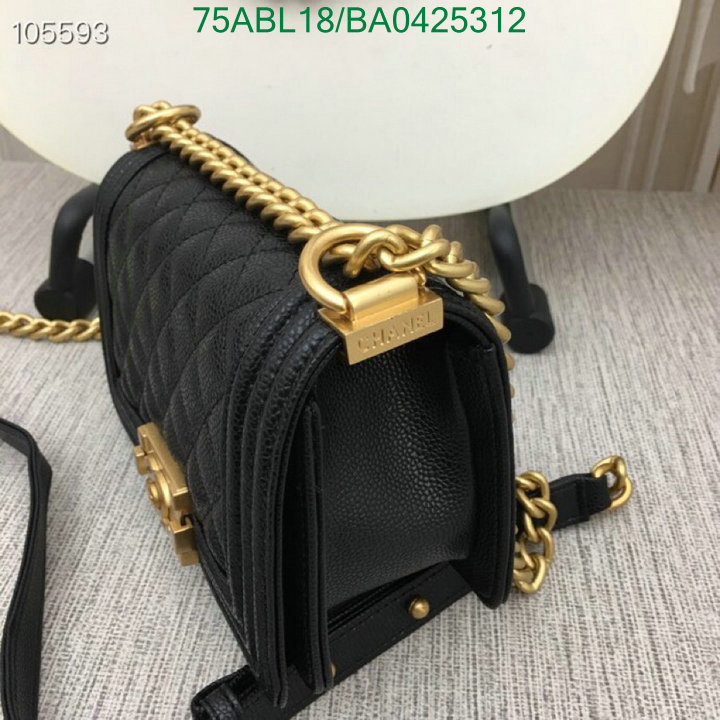 Chanel Bags ( 4A )-Le Boy,Code: BA04252312,$: 75USD