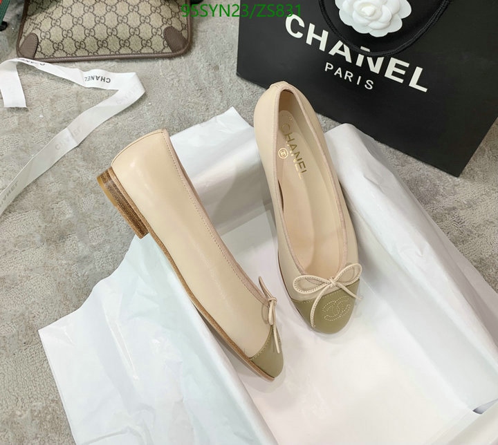 Chanel-Ballet Shoes,Code: ZS831,$: 95USD