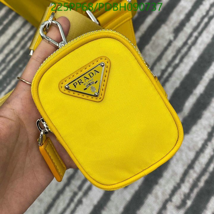 Prada Bag-(Mirror)-Diagonal-,Code:PDBH090737,$:225USD