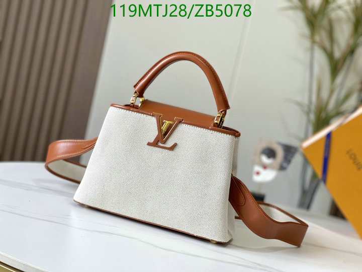 LV Bags-(4A)-Handbag Collection-,Code: ZB5078,
