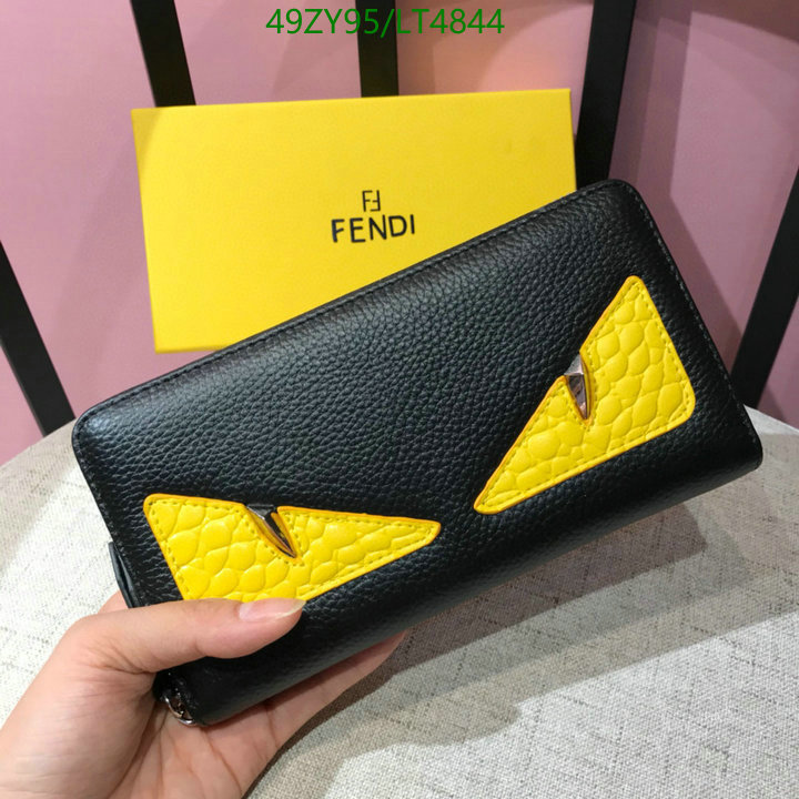 Fendi Bag-(4A)-Wallet-,Code: LT4844,$: 49USD