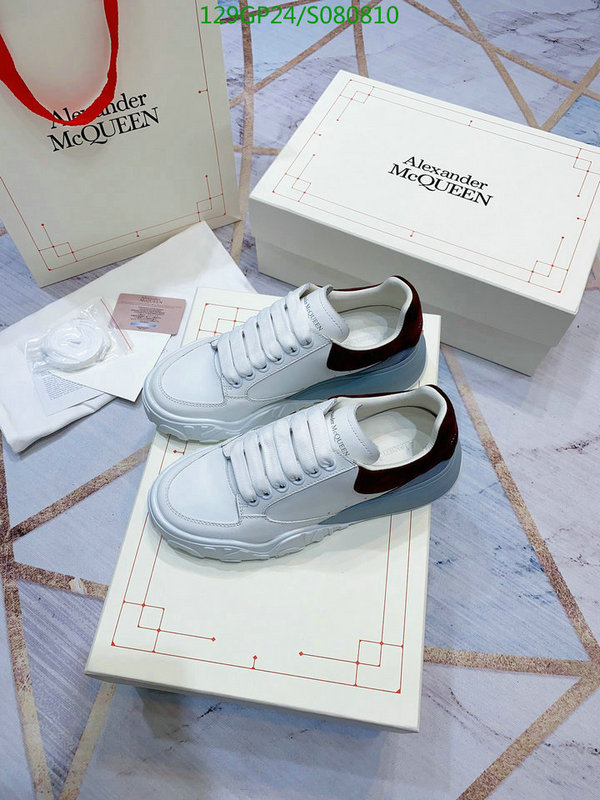 Women Shoes-Alexander Mcqueen, Code: S080810,$: 129USD