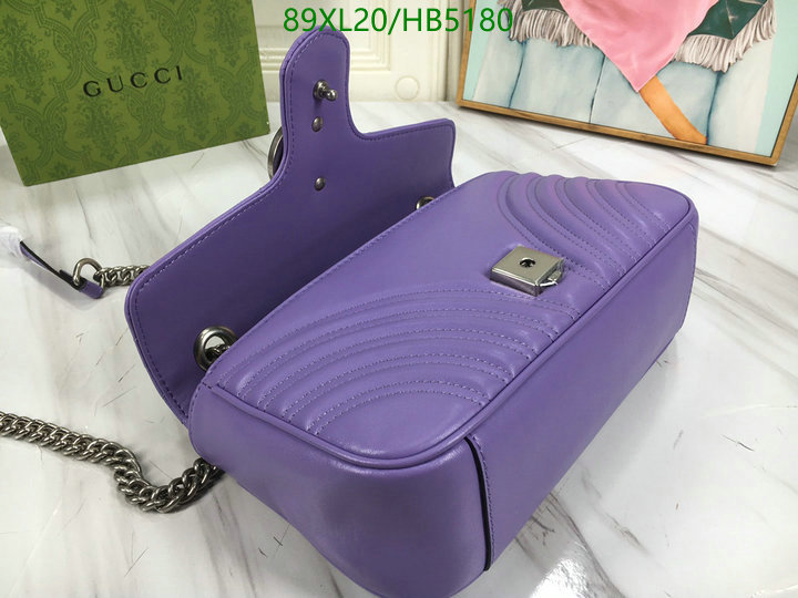 Gucci Bag-(4A)-Marmont,Code: HB5180,$: 89USD