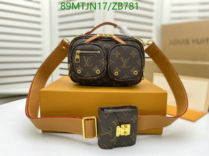 LV Bags-(4A)-Pochette MTis Bag-Twist-,Code: ZB781,$: 89USD