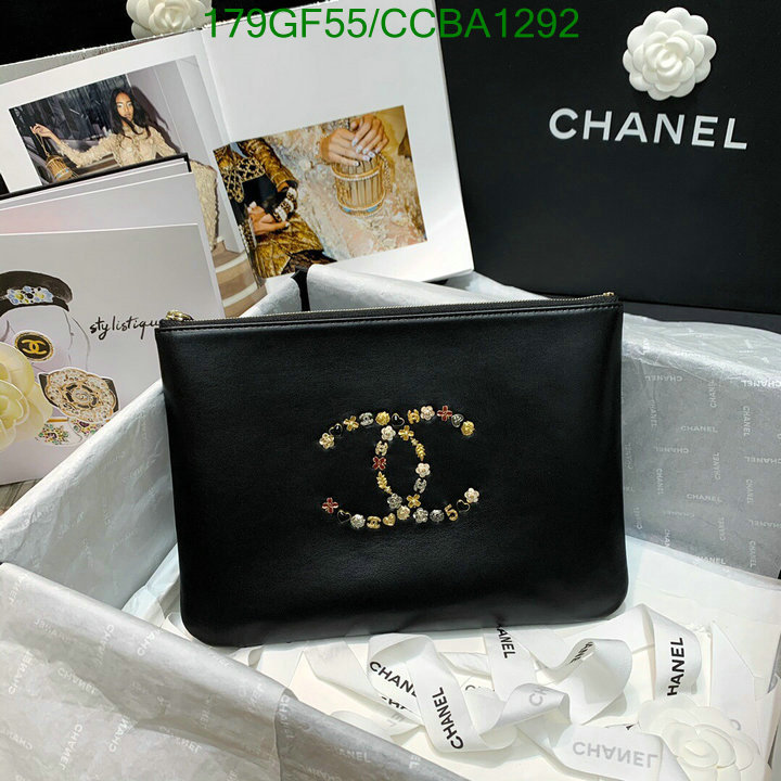 Chanel Bags -(Mirror)-Clutch-,Code: CCBA1292,$: 179USD