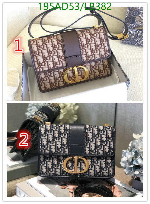 Dior Bags -(Mirror)-Montaigne-,Code: LB382,$: 195USD