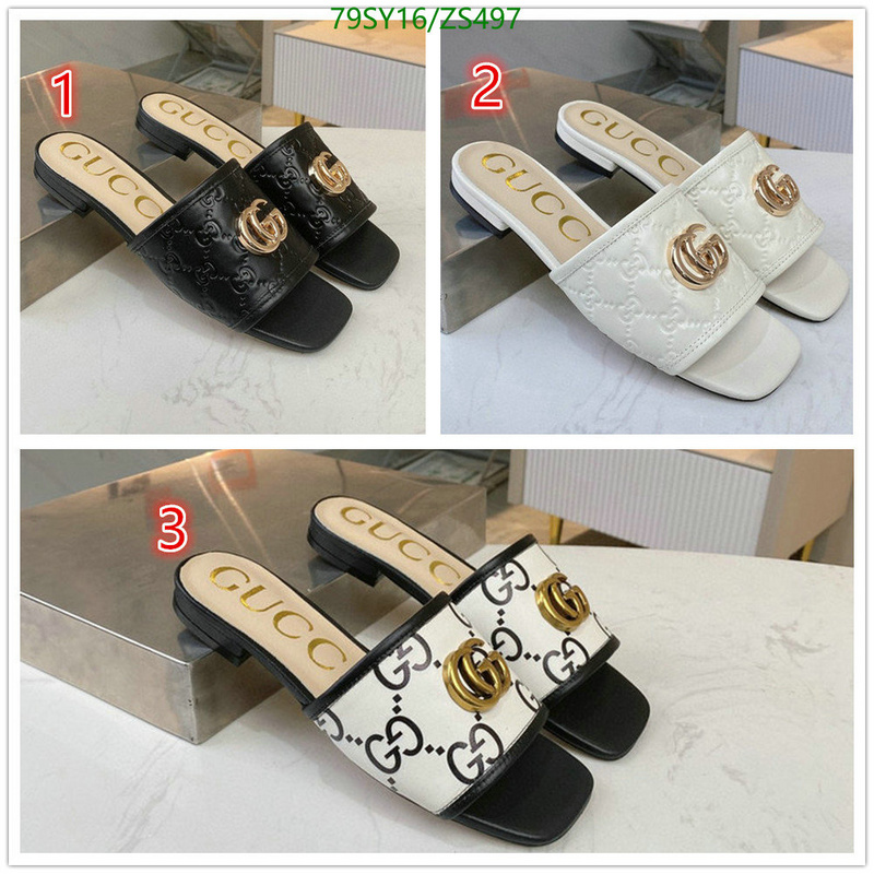 Women Shoes-Gucci, Code: ZS497,$: 79USD