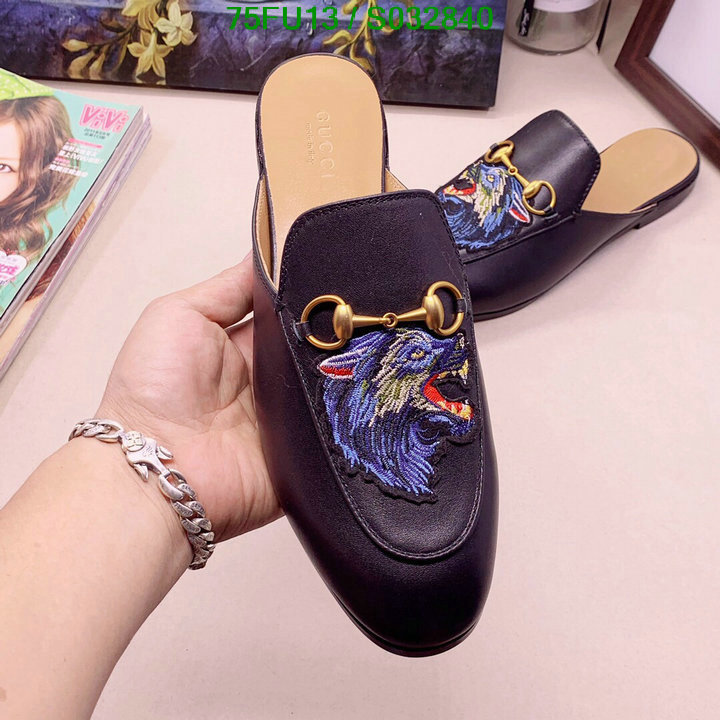 Women Shoes-Gucci, Code: S032840,$: 75USD