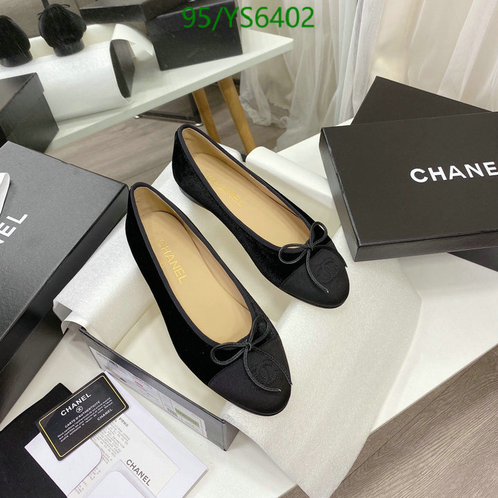 Chanel-Ballet Shoes,Code: YS6402,$: 95USD