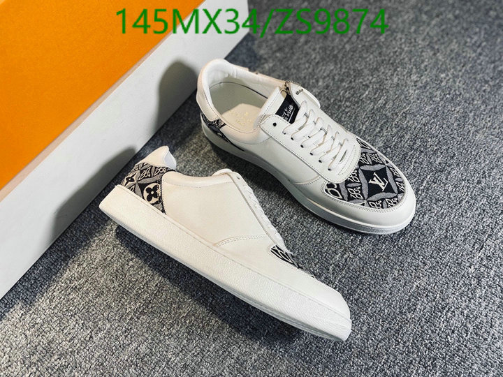 Men shoes-LV, Code: ZS9874,$: 145USD