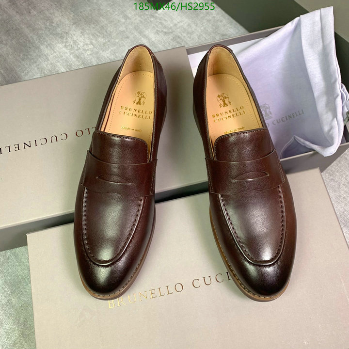 Men shoes-Brunello Cucinelli, Code: HS2955,$: 185USD