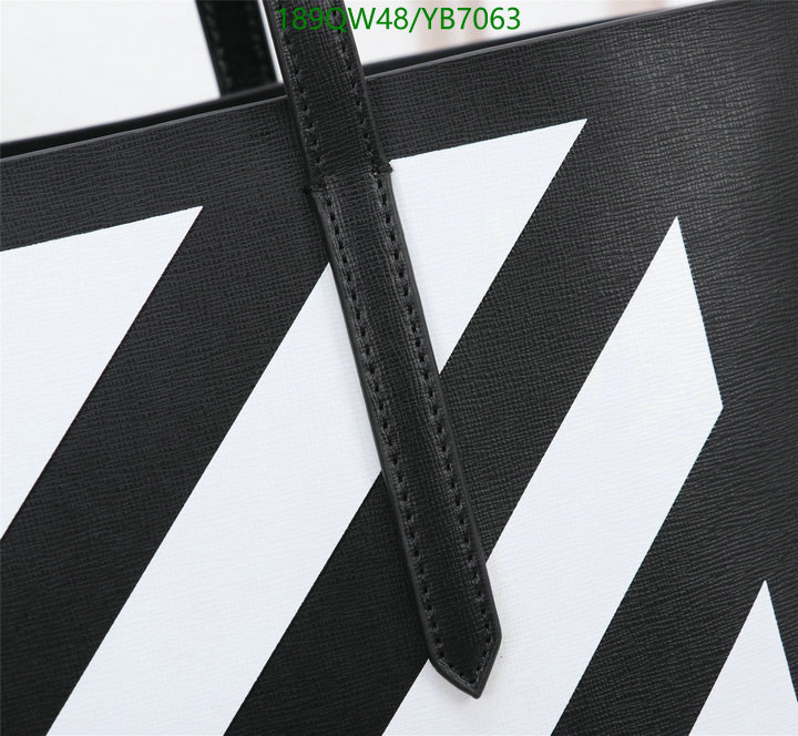 Off-White Bag-(Mirror)-Handbag-,Code: YB7063,$: 189USD