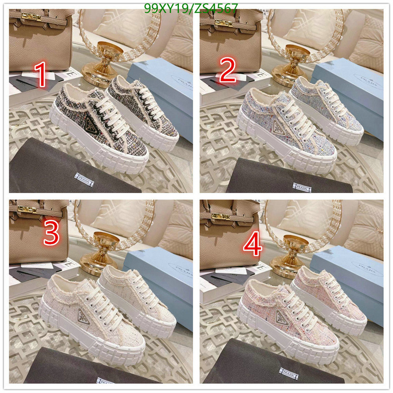 Women Shoes-Prada, Code: ZS4567,$: 99USD