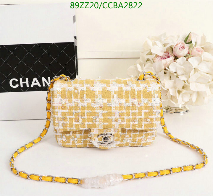 Chanel Bags ( 4A )-Diagonal-,Code: CCBA2822,$: 89USD