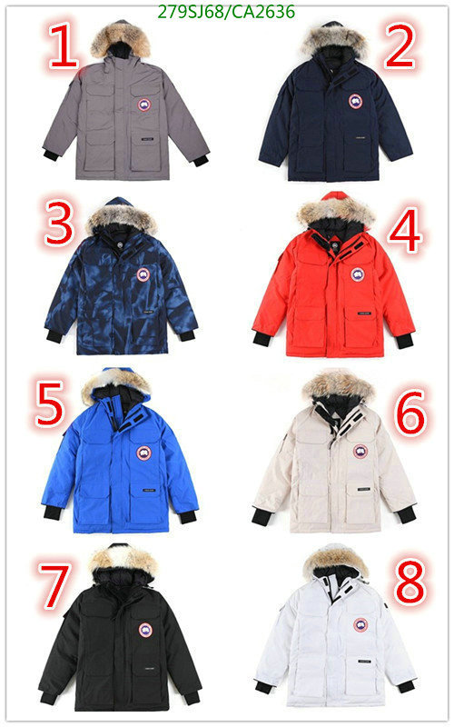 Down jacket Men-Canada Goose, Code: CA2636,$: 299USD