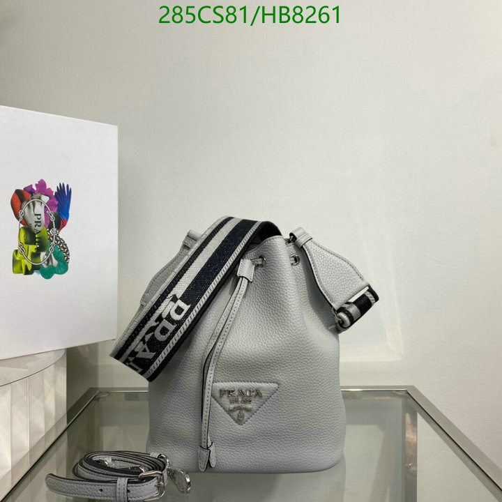 Prada Bag-(Mirror)-Diagonal-,Code: HB8261,$: 285USD