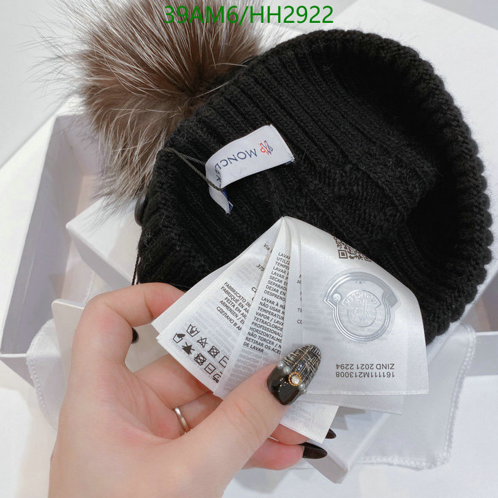 Cap -(Hat)-Moncler, Code: HH2922,$: 39USD