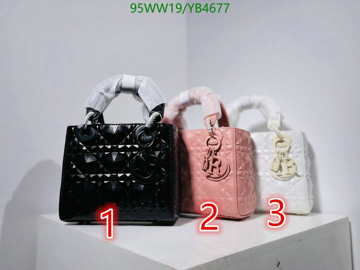 Dior Bags-(4A)-Lady-,Code: YB4677,$: 95USD