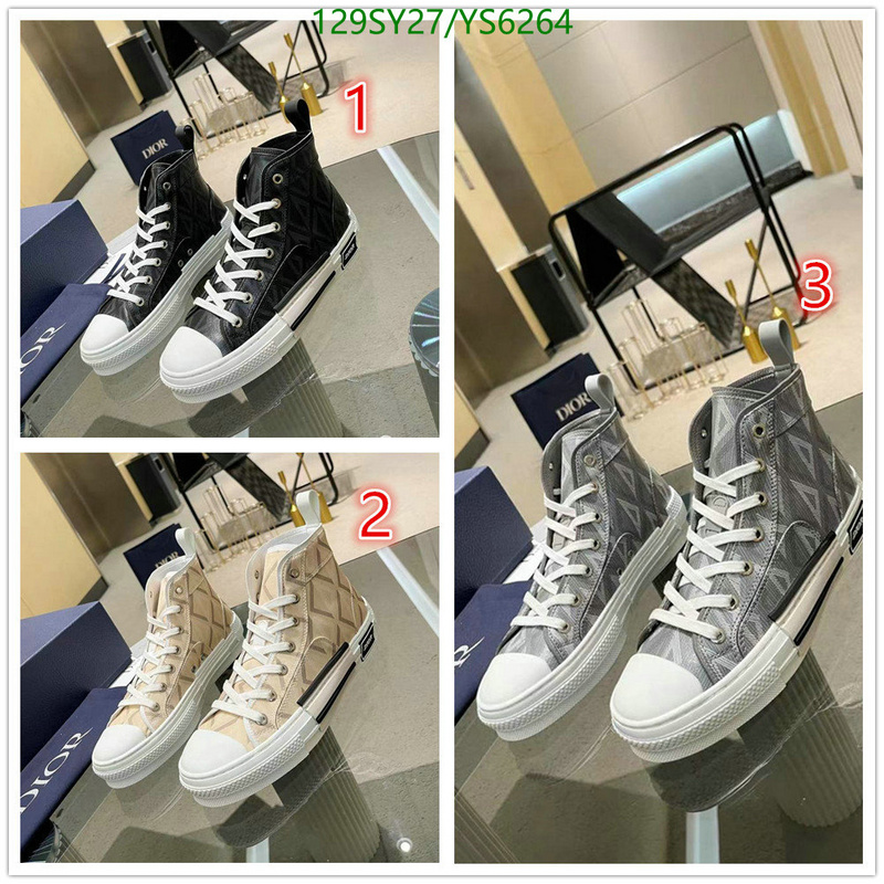 Men shoes-Dior, Code: YS6264,$: 129USD