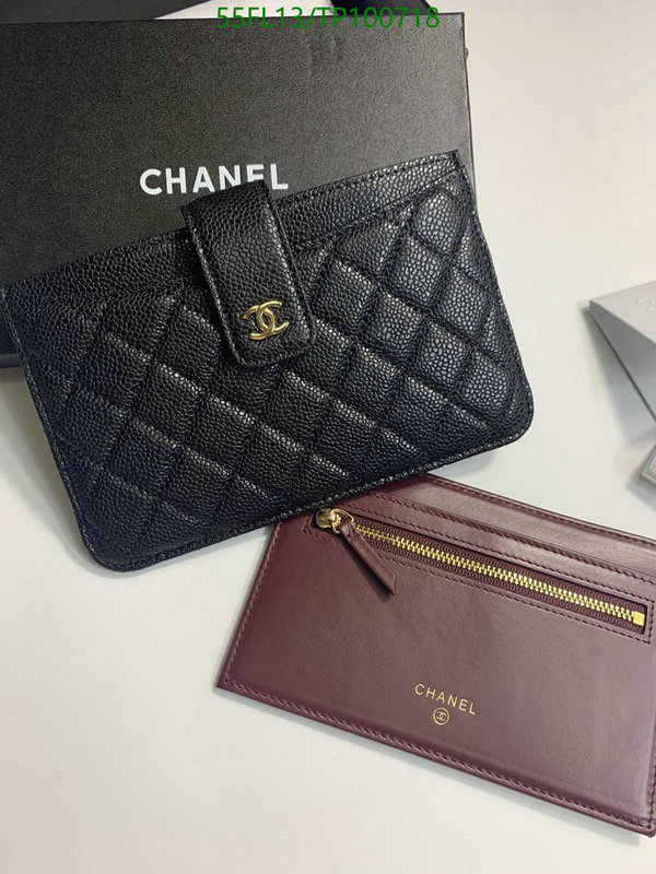 Chanel Bags ( 4A )-Wallet-,Code: TP100718,$: 55USD