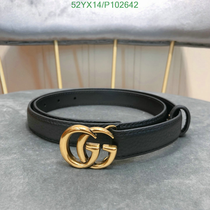 Belts-Gucci, Code: P102642,$:52USD