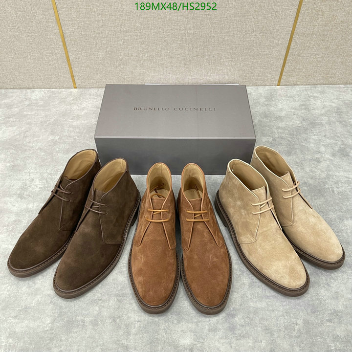 Men shoes-Brunello Cucinelli, Code: HS2952,$: 189USD