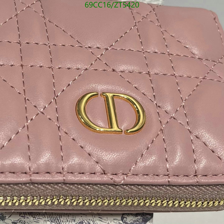 Dior Bags -(Mirror)-Wallet-,Code: ZT5420,$: 69USD