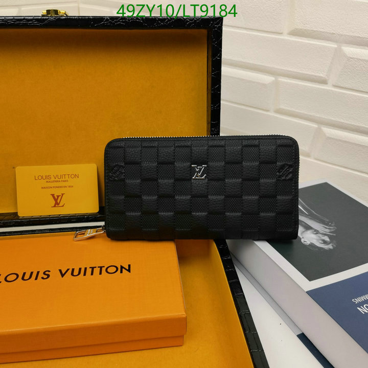 LV Bags-(4A)-Wallet-,Code: LT9184,$: 49USD