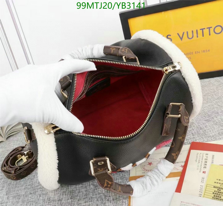 LV Bags-(4A)-Speedy-,Code: YB3141,$: 99USD