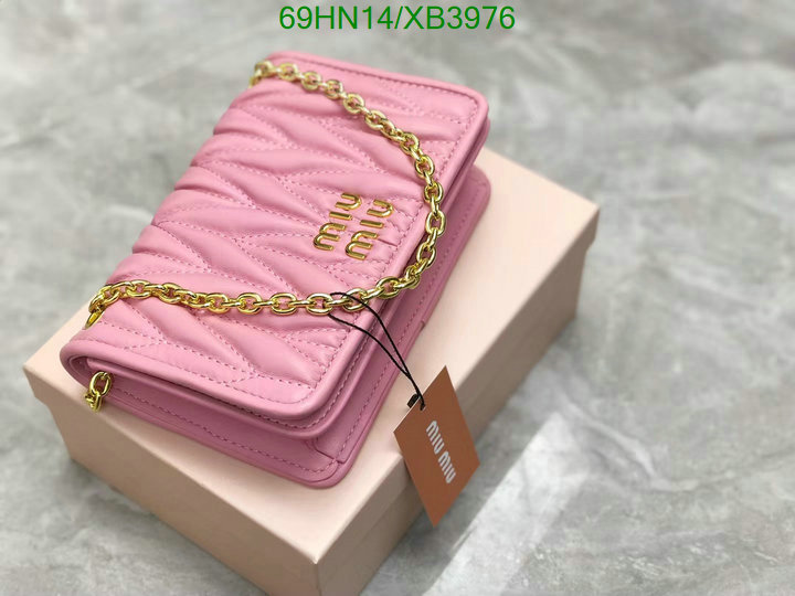 Miu Miu Bag-(4A)-Diagonal-,Code: XB3976,$: 69USD