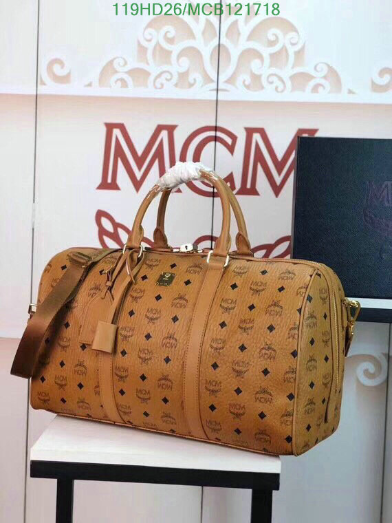 MCM Bag-(Mirror)-Handbag-,Code: MCB121718,$: 119USD