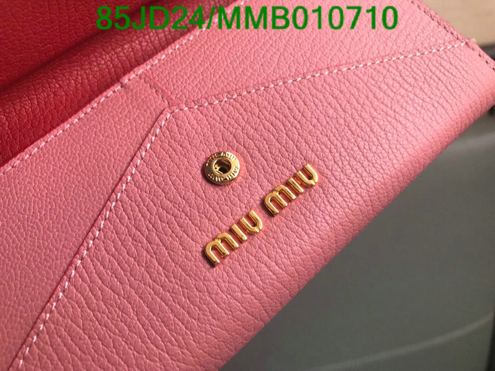 Miu Miu Bag-(Mirror)-Wallet-,Code: MMB010710,$: 85USD