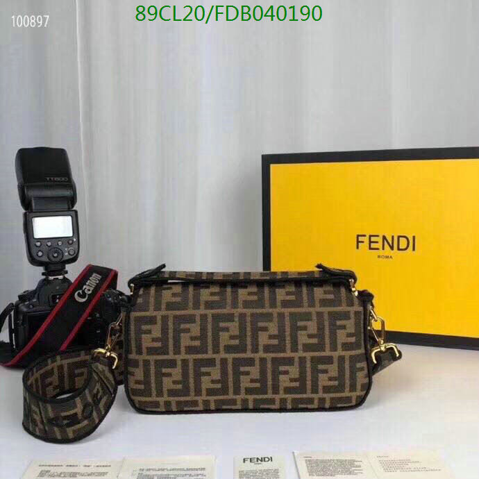Fendi Bag-(4A)-Baguette-,Code: FDB040190,$: 89USD