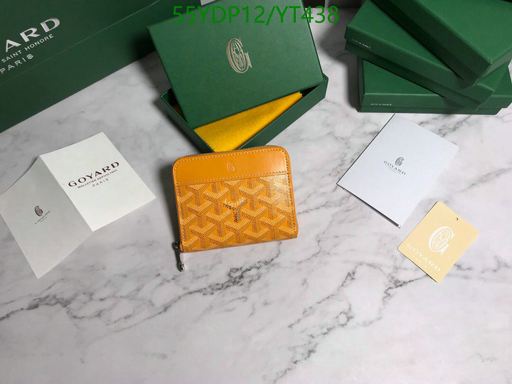 Goyard Bag-(Mirror)-Wallet-,Code: YT438,$: 55USD