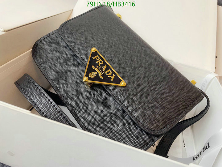 Prada Bag-(4A)-Diagonal-,Code: HB3416,$: 79USD