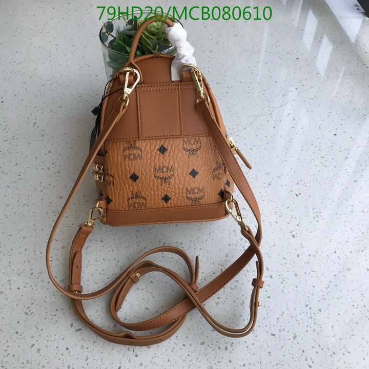 MCM Bag-(Mirror)-Backpack-,Code:MCB080610,$: 105USD