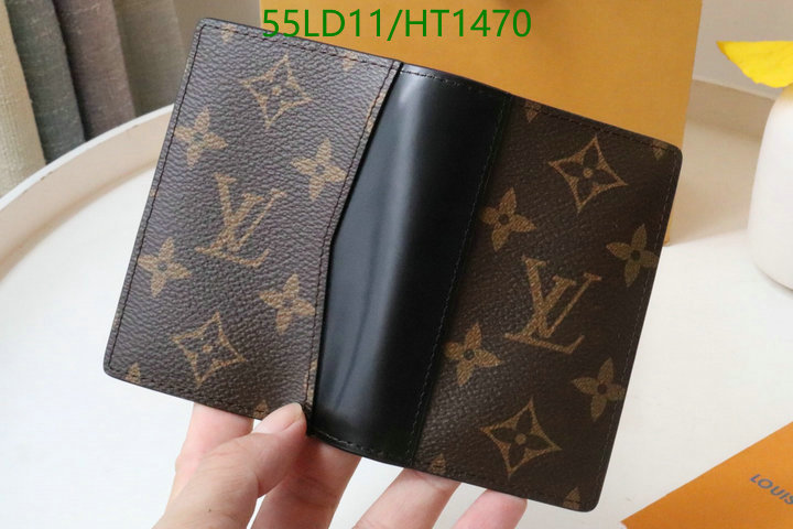 LV Bags-(Mirror)-Wallet-,Code: HT1470,$: 55USD