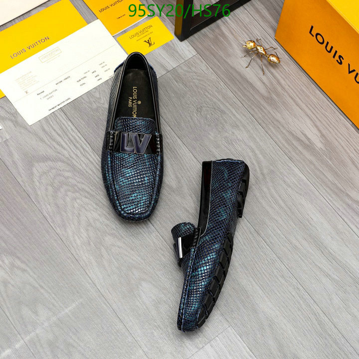 Men shoes-LV, Code: HS76,$: 95USD