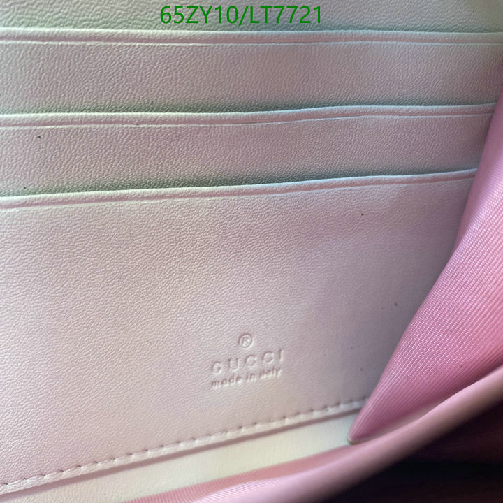 Gucci Bag-(4A)-Wallet-,Code: LT7721,$: 65USD