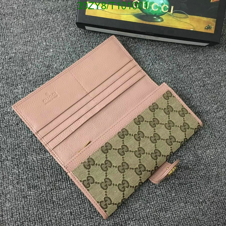 Gucci Bag-(4A)-Wallet-,Code: T101001,$:39USD