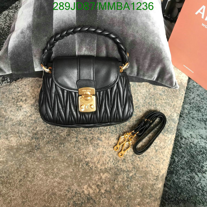 Miu Miu Bag-(Mirror)-Diagonal-,Code: MMBA1236,$: 289USD