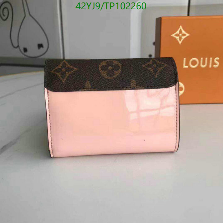 LV Bags-(4A)-Wallet-,Code: TP102260,$: 42USD