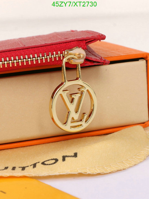 LV Bags-(4A)-Wallet-,Code: XT2730,$: 45USD