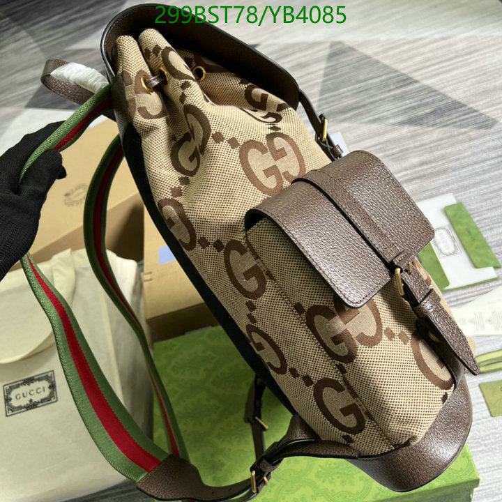 Gucci Bag-(Mirror)-Backpack-,Code: YB4085,$: 299USD