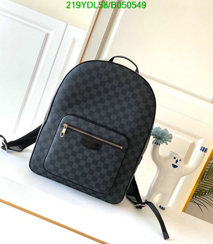 LV Bags-(Mirror)-Backpack-,Code: B050549,$: 219USD