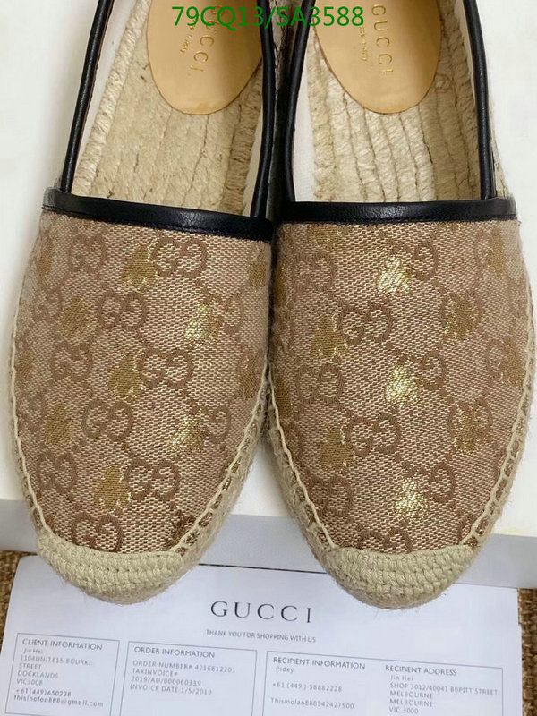 Women Shoes-Gucci, Code: SA3588,$: 79USD