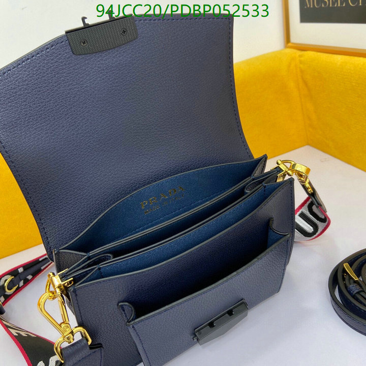 Prada Bag-(4A)-Diagonal-,Code: PDBP052533,$: 94USD