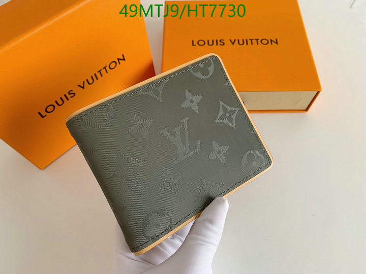 LV Bags-(4A)-Wallet-,Code: HT7730,$: 49USD