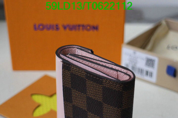 LV Bags-(Mirror)-Wallet-,Code: T0622112,$: 59USD