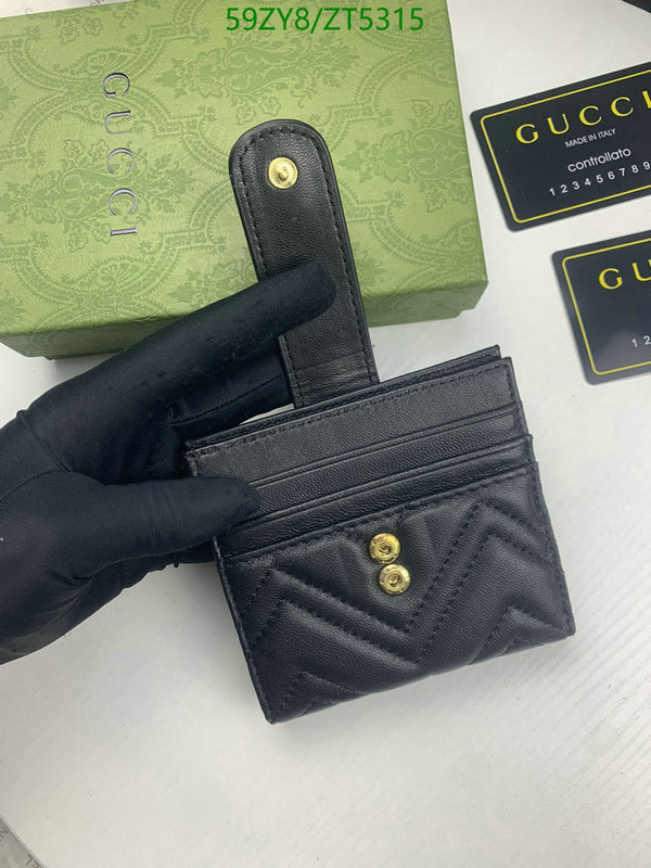 Gucci Bag-(4A)-Wallet-,Code: ZT5315,$: 59USD